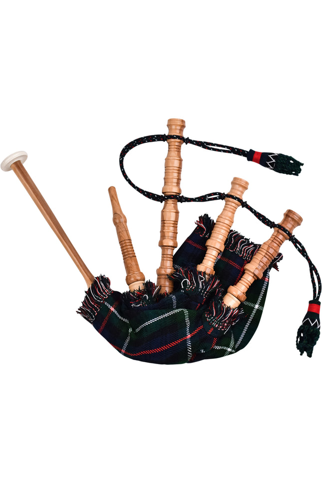 Mini Miniature Bagpipe - Rosewood Bagpipe for Beginners, Playable Gift | Mackenzie