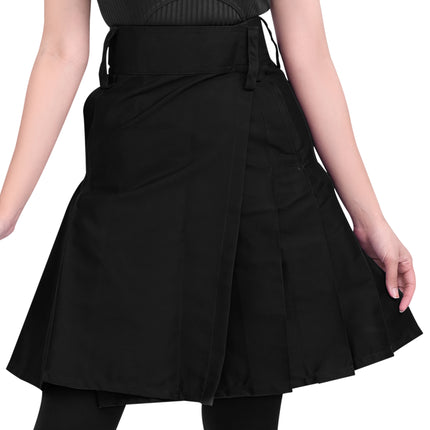 Raven Women Kilt - Black