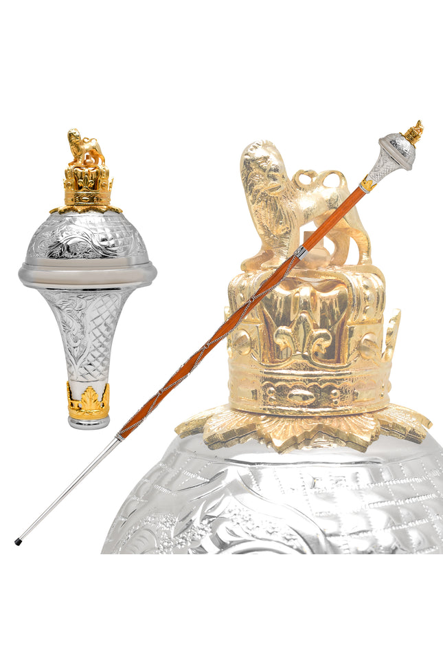 American Maces, Drum Major Maces (Embossed Head)