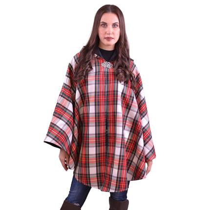 Cape écossaise pour femme - Tartan Stewart