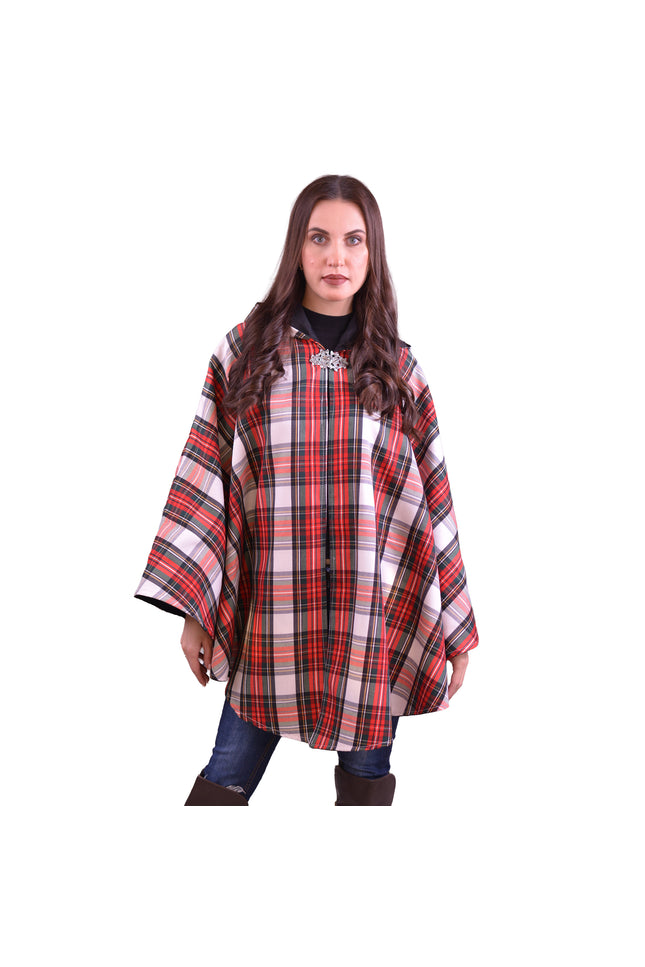 Cape écossaise pour femme - Tartan Stewart