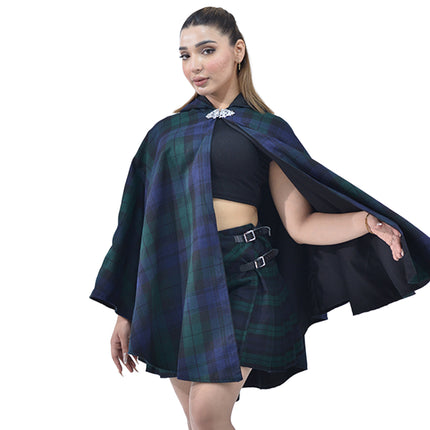 Cape écossaise femme - Black Watch