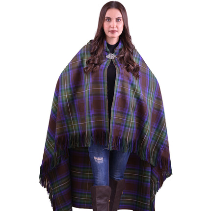 Cape à carreaux pour femme - Île de Skye