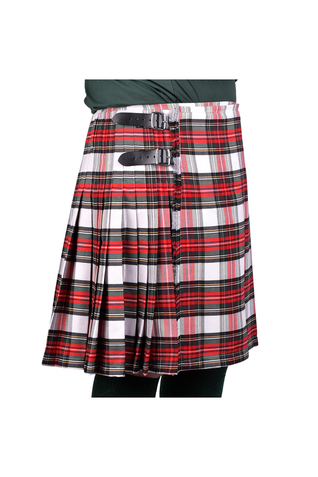 Kilt for Men I Dress Stewart Tartan Kilt Polyviscose 8 Yard Traditional Men Kilt | Big & Tall