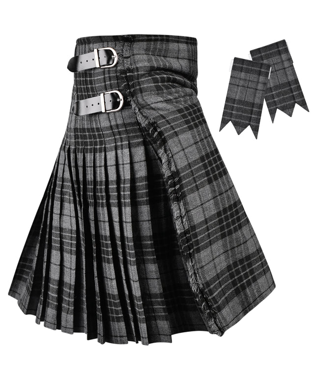 Acrylic Kilt | 16oz Gray Watch Tartan Kilt