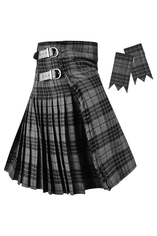 Acrylic Kilt | 16oz Gray Watch Tartan Kilt