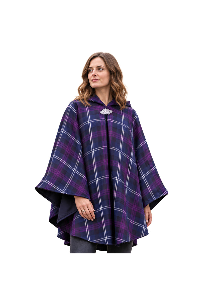 Cape en tartan pour femme - Héritage d'Écosse