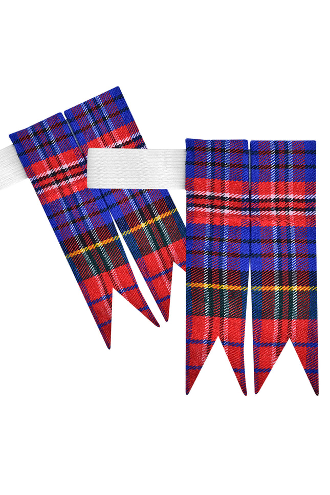 Tartan Kilt Flashes | MacPherson Red