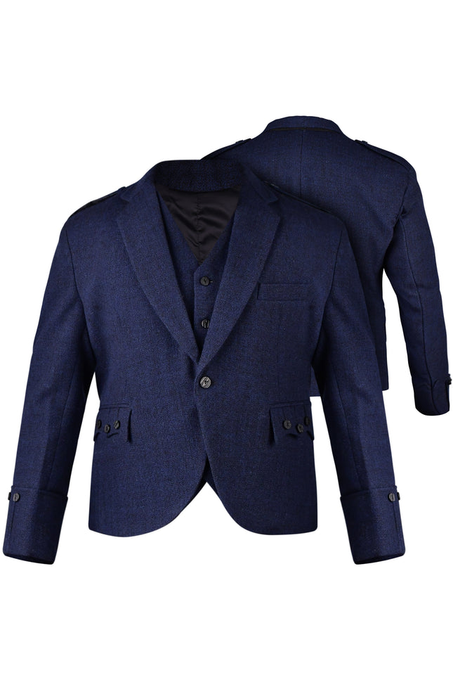 Blue Argyll Jacket & Vest