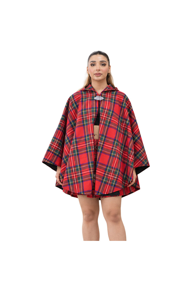 Cape en tartan pour femme - Royal Stewart
