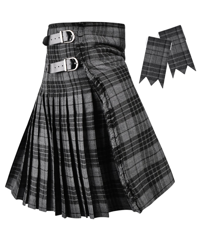 Acrylic Kilt | 16oz Gray Watch Tartan Kilt
