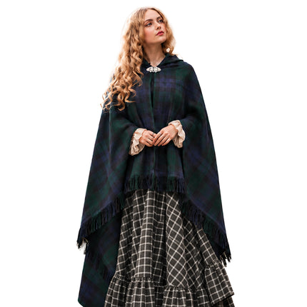 Cape écossaise pour femme - Black Watch