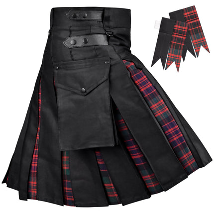 MacDonald Modern Kilt for Men - Traditional Style with Modern Functionality | Big & Tall