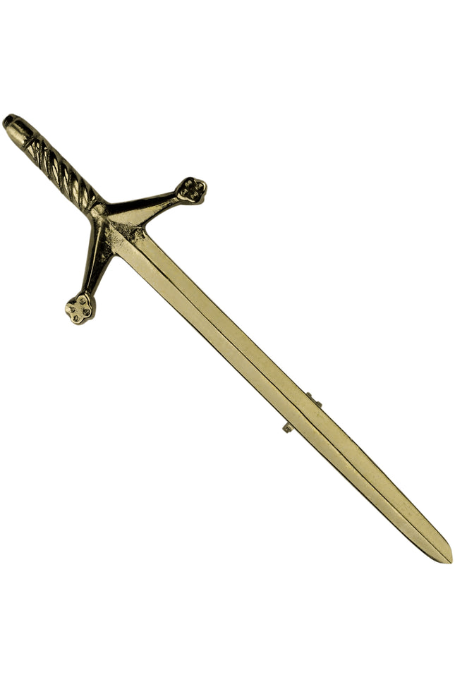 Scottish Kilt Pin for men | Pewter Sword Antique