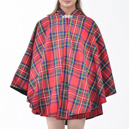 Women Tartan Cape - Royal Stewart