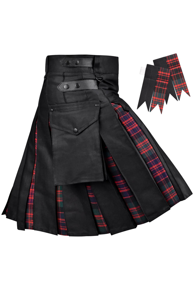 MacDonald Modern Kilt for Men - Traditional Style with Modern Functionality | Big & Tall