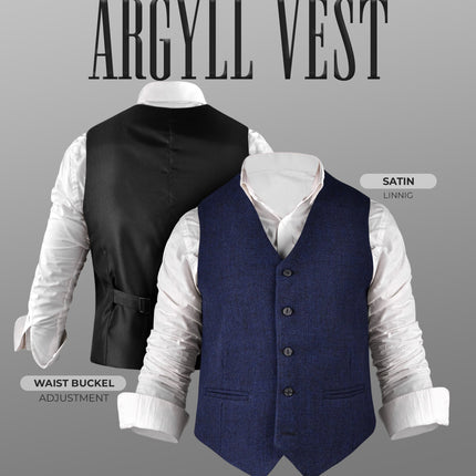 Blue Argyll Jacket & Vest