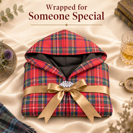 Cape en tartan pour femme - Royal Stewart