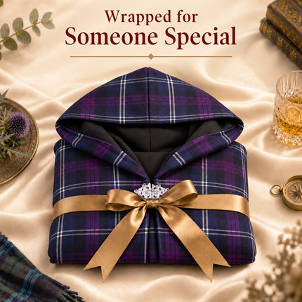 Cape en tartan pour femme - Héritage d'Écosse