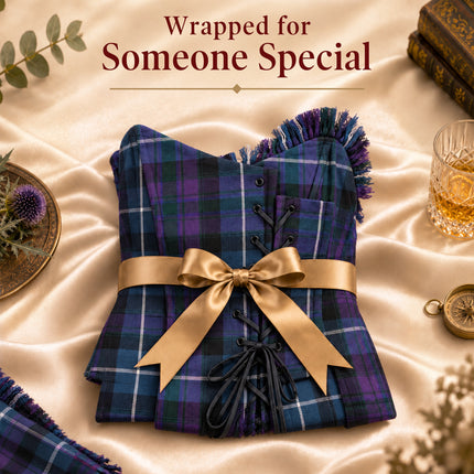 Corset Bella Tartan (Fierté de l'Écosse)