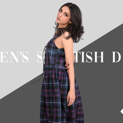 Authentic Scottish Dress in Pride of Scotland Tartan