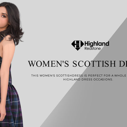 Authentic Scottish Dress in Pride of Scotland Tartan