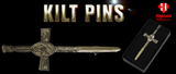 Kilt Pin Antique (Masonic Thistle)
