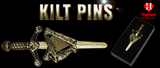 Kilt Pin Antique (Irish Harp)