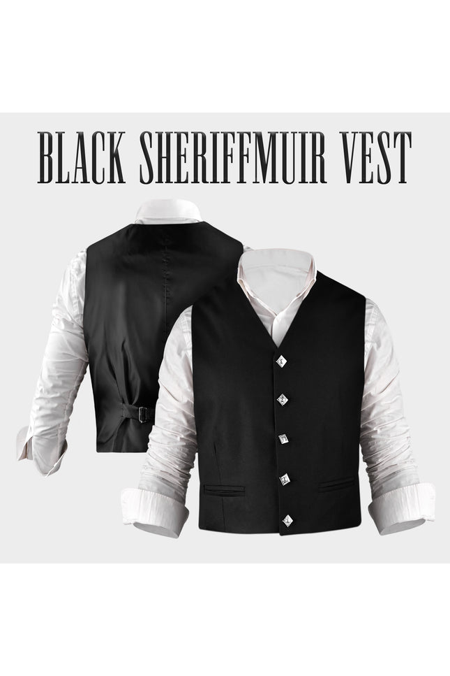 Black Sheriffmuir Jacket & Vest