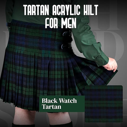 Acrylic Kilt | 16oz Black Watch Tartan Kilt