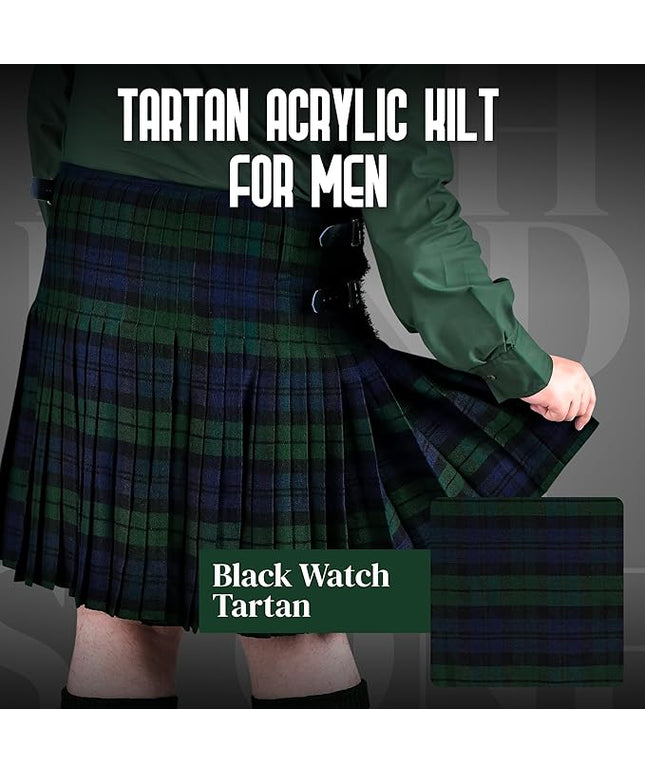 Acrylic Kilt | 16oz Black Watch Tartan Kilt