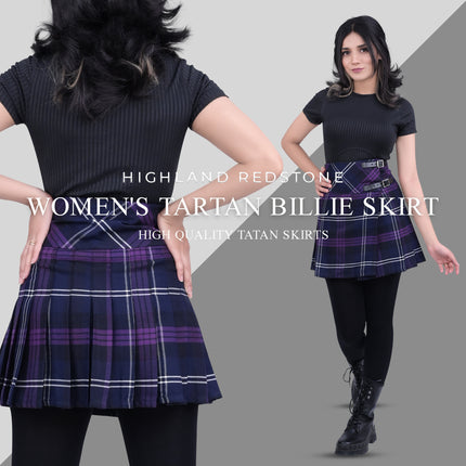 Women's Tartan Billie Skirt| Heritage of Scotland