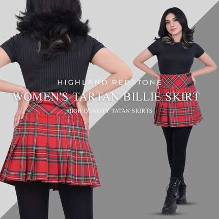 Women's Tartan Billie Skirt| Royal Stewart