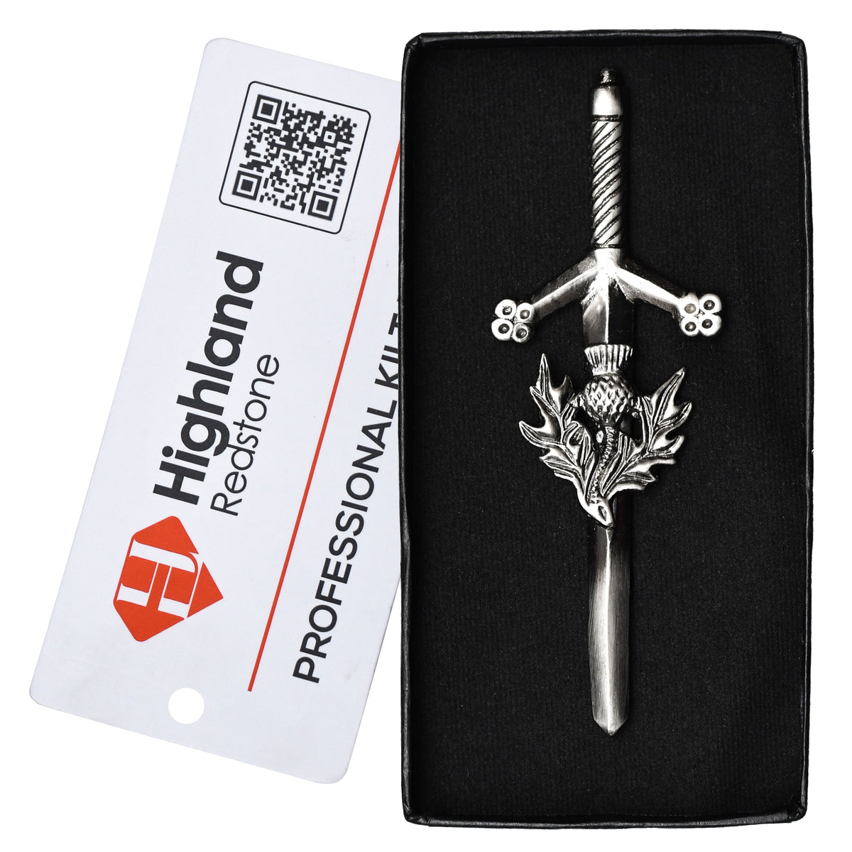 Claymore Thistle Kilt Pin - Antique Finish | Scotland Kilt Co Claymore Thistle Kilt Pin - Antique Finish | Scotland Kilt Co