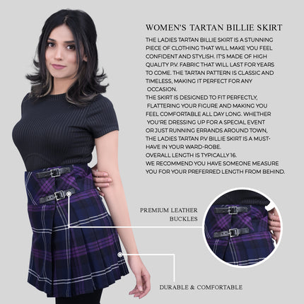 Women's Tartan Billie Skirt| Heritage of Scotland