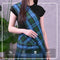 Women's Sash in Ancient Campbell Tartan