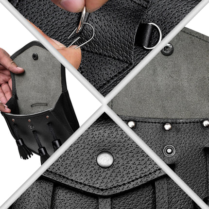 Leather Sporran I Black Grained