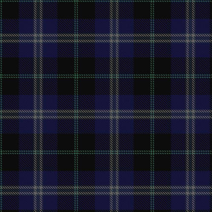 Passion of Scotland Blue Tartan pattern displayed on a high-quality kilt, showcasing its vibrant and elegant design