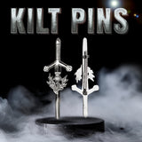 Kilt Pin Chrome (Thistle)