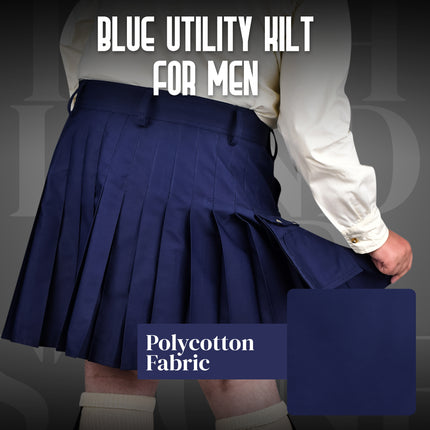 Phantom Modern Blue Utility Kilt