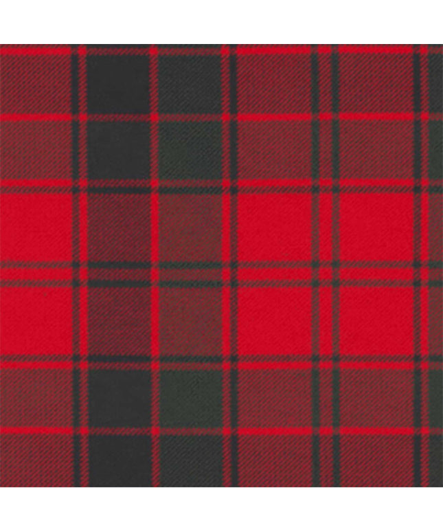 Robertson Red Tartan pattern displayed on a high-quality kilt, showcasing its classic Scottish design