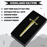 Kilt Pin Antique  (Bruce Sword)
