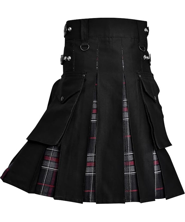 Spirit Of Bruce Hybrid Utility Kilts for Men  - Traditional Style with Modern Functionality