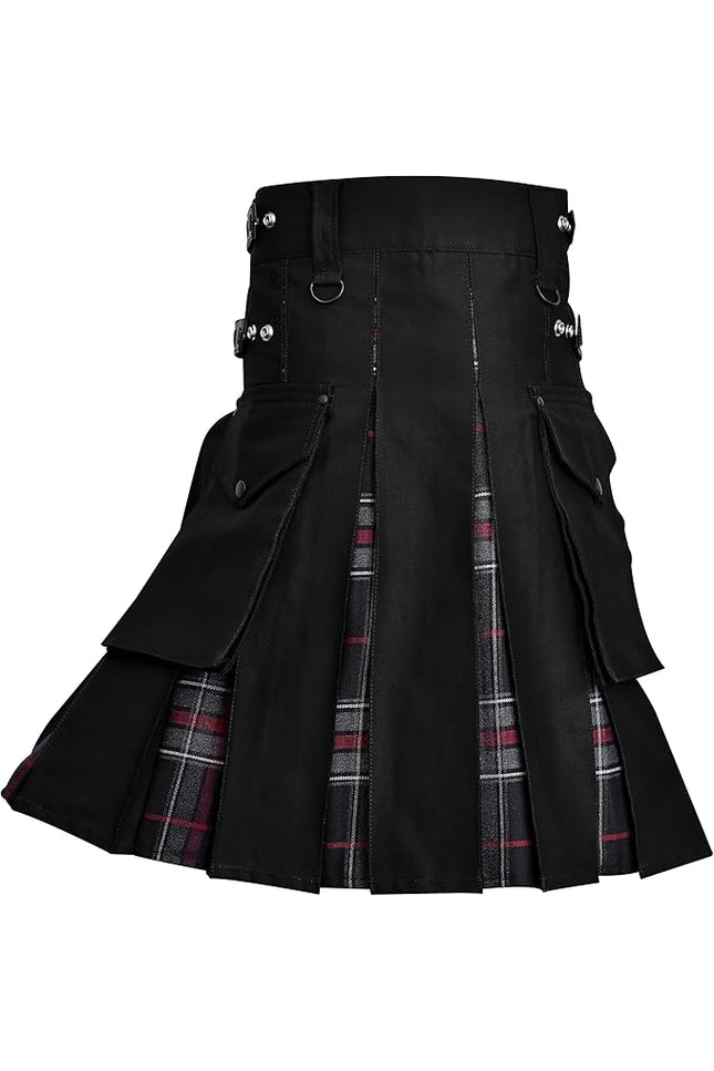 Spirit Of Bruce Hybrid Utility Kilts for Men  - Traditional Style with Modern Functionality | Big & Tall
