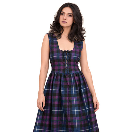Women's Scottish Highland Dress - Long Tartan Dress | Pride of Scotland
