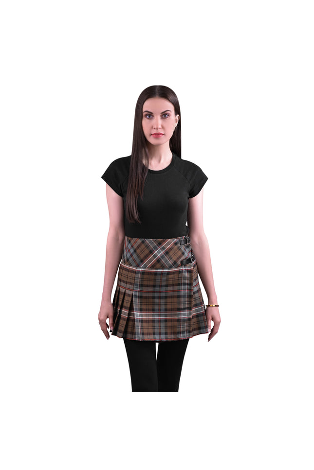 Women Tartan P.V Skirt (Scottish Heritage Weathered)