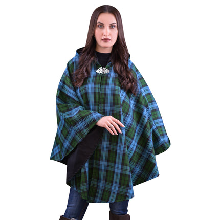 Women Tartan Cape - Ancient Campbell