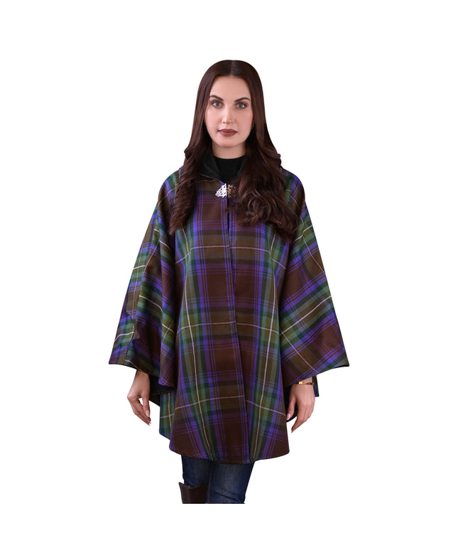 Women’s Cape in Isle of Skye Tartan
