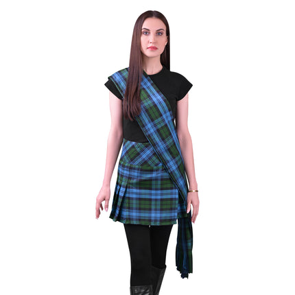 Women's Sash in Ancient Campbell Tartan