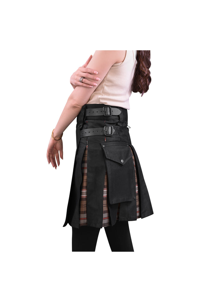 Women's Hybrid Utility Kilt | Scottish Heritage Weathered | Big & Tall